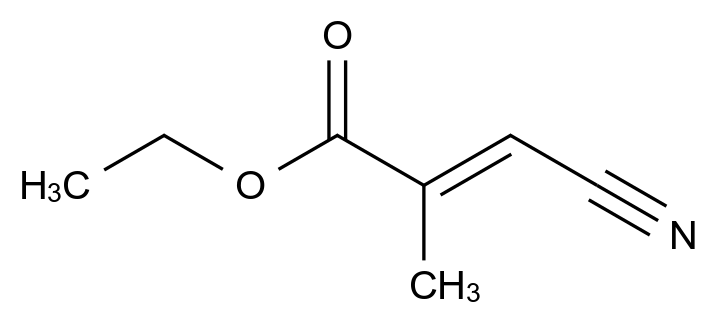 [124779-00-6]Ethyl (2E)-3-cyano-2-methylacrylate