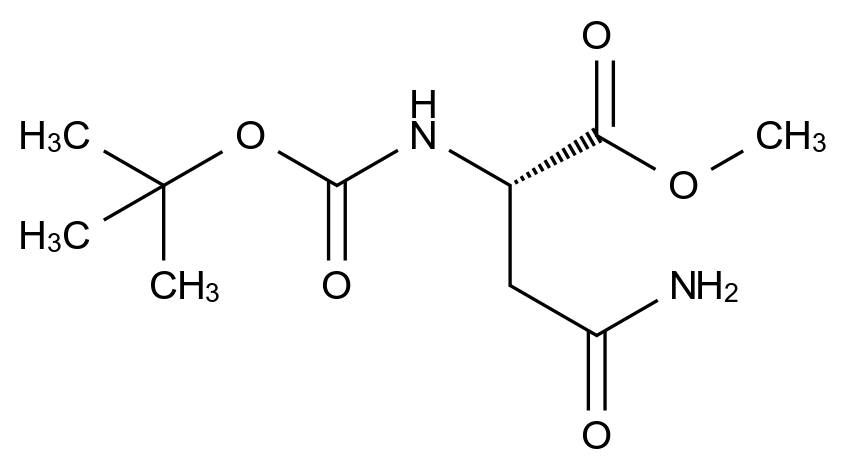 [124842-28-0]methyl (2S)-4-amino-2-[(2-methylpropan-2-yl)oxycarbonylamino]-4-oxobutanoate