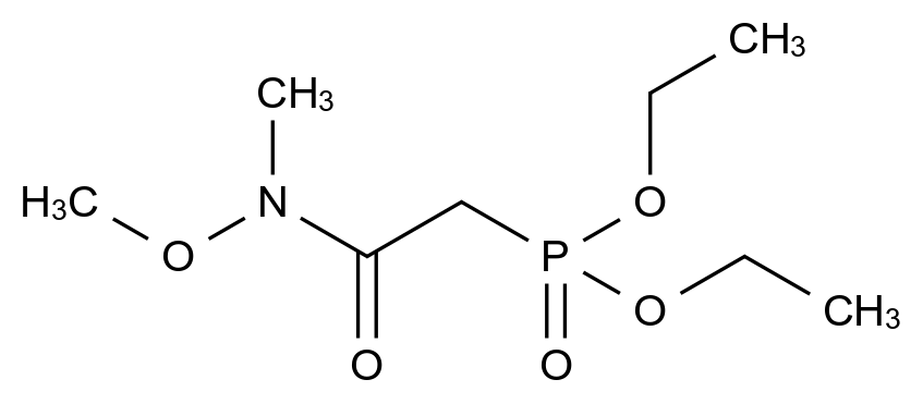 [124931-12-0]diethyl (n-methoxy-n-methylcarbamoylmethyl)phosphonate