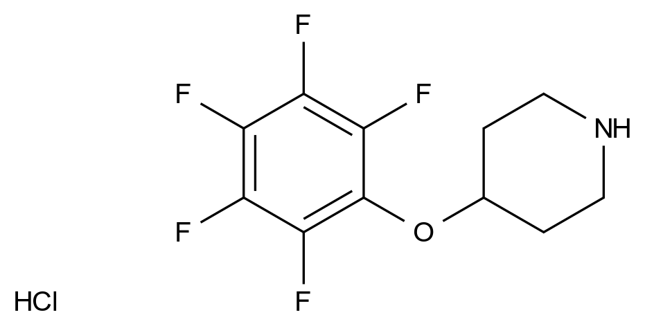 [125884-94-8]4-(pentafluorophenoxy)piperidine hydrochloride